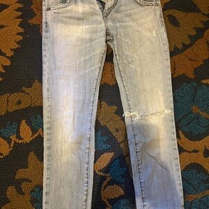 Miss Sixty Light Blue Straight Leg Jeans